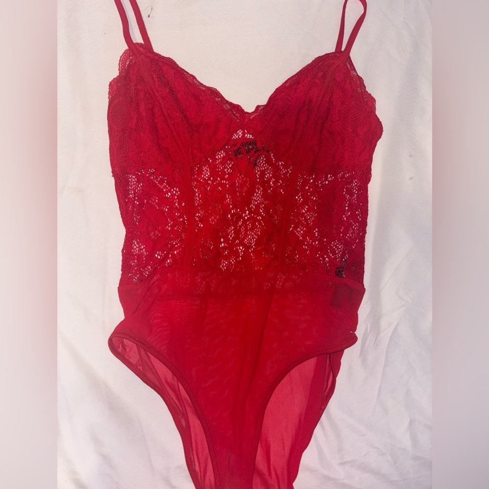 New Look Scarlet Lace Bodysuit